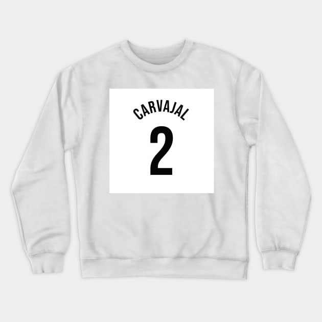 Carvajal 2 Home Kit - 22/23 Season Crewneck Sweatshirt by GotchaFace